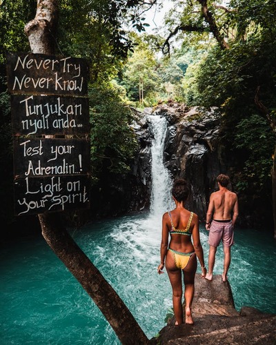 Bali's Romantic Waterfalls